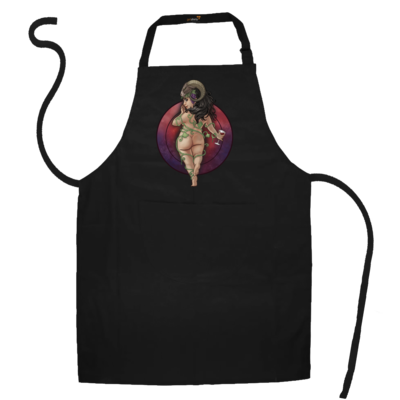 Motiv: Schürze - Götter - Rahja - Chibi - bestimme auf Wunsch Details wie Produkt, Grösse, Farbe und Position selbst ! Motiv: Schürze - Götter - Rahja - Chibi