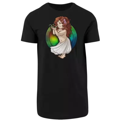 Motiv: Shaped Long Tee - Götter - Tsa - Chibi - bestimme auf Wunsch Details wie Produkt, Grösse, Farbe und Position selbst ! Motiv: Shaped Long Tee - Götter - Tsa - Chibi