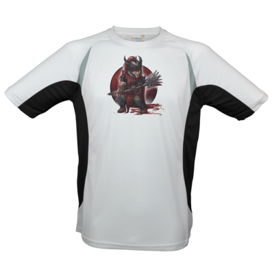 Motiv: Laufshirt Running T - Götter - Kor - Chibi - bestimme auf Wunsch Details wie Produkt, Grösse, Farbe und Position selbst ! Motiv: Laufshirt Running T - Götter - Kor - Chibi