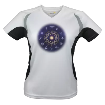 Motiv: Laufshirt Lady Running T - Götter - Zwölfgötterkreis - bestimme auf Wunsch Details wie Produkt, Grösse, Farbe und Position selbst ! Motiv: Laufshirt Lady Running T - Götter - Zwölfgötterkreis