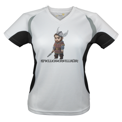 Motiv: Laufshirt Lady Running T - Let's Plays - Nubor Spielleiterwillkür - Chibi - bestimme auf Wunsch Details wie Produkt, Grösse, Farbe und Position selbst ! Motiv: Laufshirt Lady Running T - Let's Plays - Nubor Spielleiterwillkür - Chibi