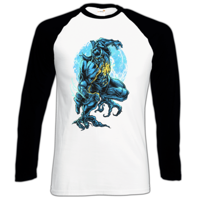 Motiv: Longsleeve Baseball T - angry - bestimme auf Wunsch Details wie Produkt, Grösse, Farbe und Position selbst ! Motiv: Longsleeve Baseball T - angry