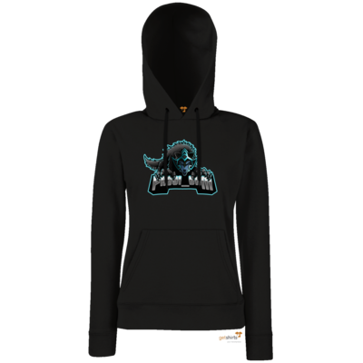 Motiv: Hoodie Damen Classic - Wolf - bestimme auf Wunsch Details wie Produkt, Grösse, Farbe und Position selbst ! Motiv: Hoodie Damen Classic - Wolf