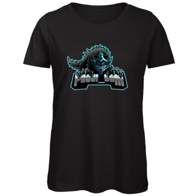 Motiv: Organic Lady T-Shirt - Wolf - bestimme auf Wunsch Details wie Produkt, Grösse, Farbe und Position selbst ! Motiv: Organic Lady T-Shirt - Wolf