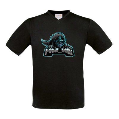 Motiv: T-Shirt V-Neck FAIR WEAR - Wolf - bestimme auf Wunsch Details wie Produkt, Grösse, Farbe und Position selbst ! Motiv: T-Shirt V-Neck FAIR WEAR - Wolf