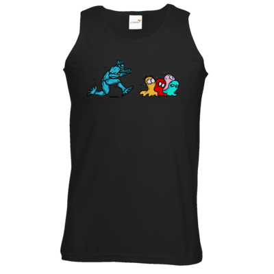 Motiv: Athletic Vest - Pac-Man - bestimme auf Wunsch Details wie Produkt, Grösse, Farbe und Position selbst ! Motiv: Athletic Vest - Pac-Man