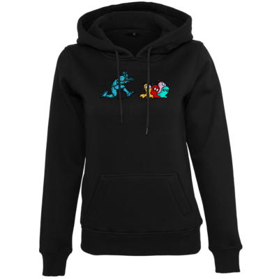 Motiv: Womens Heavy Hoody - Pac-Man - bestimme auf Wunsch Details wie Produkt, Grösse, Farbe und Position selbst ! Motiv: Womens Heavy Hoody - Pac-Man