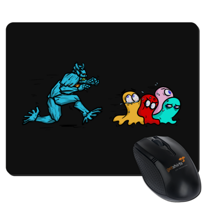 Motiv: Mousepad Textil - Pac-Man - bestimme auf Wunsch Details wie Produkt, Grösse, Farbe und Position selbst ! Motiv: Mousepad Textil - Pac-Man