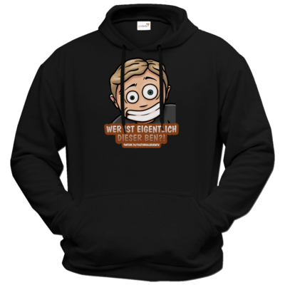 Motiv: Hoodie Premium FAIR WEAR - Ben? - bestimme auf Wunsch Details wie Produkt, Grösse, Farbe und Position selbst ! Motiv: Hoodie Premium FAIR WEAR - Ben?