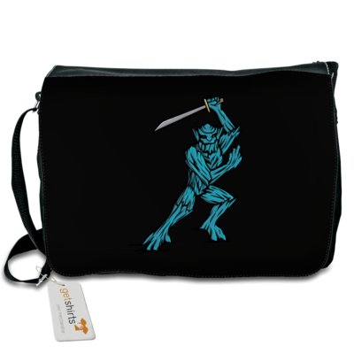 Motiv: Schultertasche - Sword - bestimme auf Wunsch Details wie Produkt, Grösse, Farbe und Position selbst ! Motiv: Schultertasche - Sword