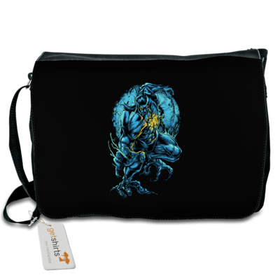 Motiv: Schultertasche - angry - bestimme auf Wunsch Details wie Produkt, Grösse, Farbe und Position selbst ! Motiv: Schultertasche - angry
