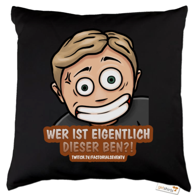 Motiv: Kissen Baumwolle - Ben? - bestimme auf Wunsch Details wie Produkt, Grösse, Farbe und Position selbst ! Motiv: Kissen Baumwolle - Ben?