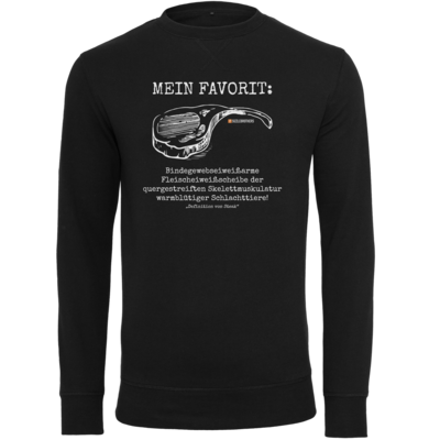 Motiv: Light Crew Sweatshirt - Definition Steak - bestimme auf Wunsch Details wie Produkt, Grösse, Farbe und Position selbst ! Motiv: Light Crew Sweatshirt - Definition Steak