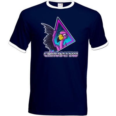 Motiv: T-Shirt Ringer - Cha0sCrew - bestimme auf Wunsch Details wie Produkt, Grösse, Farbe und Position selbst ! Motiv: T-Shirt Ringer - Cha0sCrew