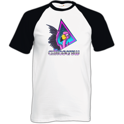 Motiv: TShirt Baseball - Cha0sCrew - bestimme auf Wunsch Details wie Produkt, Grösse, Farbe und Position selbst ! Motiv: TShirt Baseball - Cha0sCrew