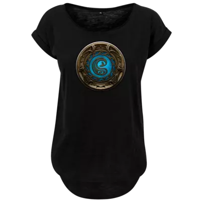 Motiv: Ladies Long Slub Tee - Götter Siegel - Swafnir - bestimme auf Wunsch Details wie Produkt, Grösse, Farbe und Position selbst ! Motiv: Ladies Long Slub Tee - Götter Siegel - Swafnir