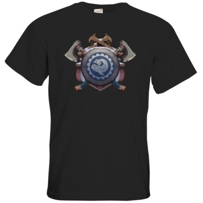 Motiv: T-Shirt Premium FAIR WEAR - Wappen - Thorwal - bestimme auf Wunsch Details wie Produkt, Grösse, Farbe und Position selbst ! Motiv: T-Shirt Premium FAIR WEAR - Wappen - Thorwal