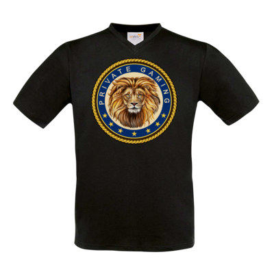 Motiv: T-Shirt V-Neck FAIR WEAR - PrivateGaming - bestimme auf Wunsch Details wie Produkt, Grösse, Farbe und Position selbst ! Motiv: T-Shirt V-Neck FAIR WEAR - PrivateGaming