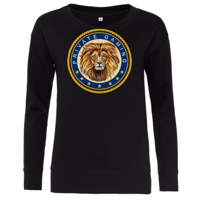 Motiv: Girlie Crew Sweatshirt - PrivateGaming - bestimme auf Wunsch Details wie Produkt, Grösse, Farbe und Position selbst ! Motiv: Girlie Crew Sweatshirt - PrivateGaming