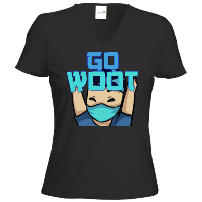 Motiv: T-Shirts Damen V-Neck FAIR WEAR - GoWooT - bestimme auf Wunsch Details wie Produkt, Grösse, Farbe und Position selbst ! Motiv: T-Shirts Damen V-Neck FAIR WEAR - GoWooT