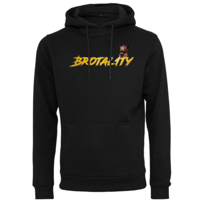 Motiv: Heavy Hoodie - Brotal1ty Gold - bestimme auf Wunsch Details wie Produkt, Grösse, Farbe und Position selbst ! Motiv: Heavy Hoodie - Brotal1ty Gold