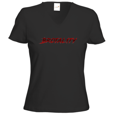 Motiv: T-Shirts Damen V-Neck FAIR WEAR - Original Bro - bestimme auf Wunsch Details wie Produkt, Grösse, Farbe und Position selbst ! Motiv: T-Shirts Damen V-Neck FAIR WEAR - Original Bro