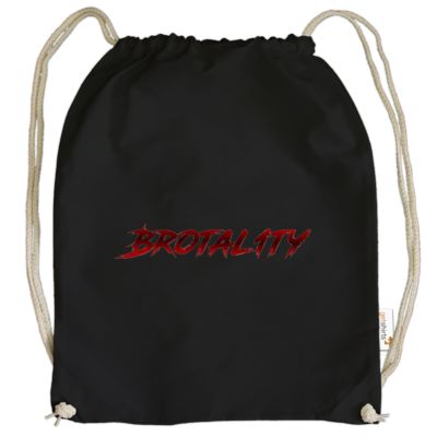 Motiv: Cotton Gymsac - Original Bro - bestimme auf Wunsch Details wie Produkt, Grösse, Farbe und Position selbst ! Motiv: Cotton Gymsac - Original Bro