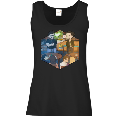 Motiv: Tank Top Damen Classic - Spoppin Live Tour - bestimme auf Wunsch Details wie Produkt, Grösse, Farbe und Position selbst ! Motiv: Tank Top Damen Classic - Spoppin Live Tour