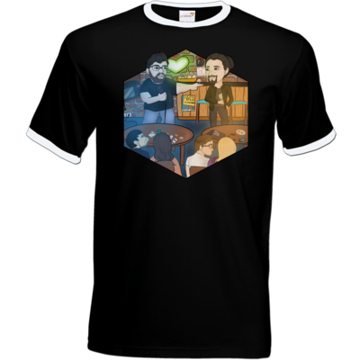Motiv: T-Shirt Ringer - Spoppin Live Tour - bestimme auf Wunsch Details wie Produkt, Grösse, Farbe und Position selbst ! Motiv: T-Shirt Ringer - Spoppin Live Tour
