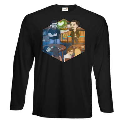 Motiv: Exact 190 Longsleeve FAIR WEAR - Spoppin Live Tour - bestimme auf Wunsch Details wie Produkt, Grösse, Farbe und Position selbst ! Motiv: Exact 190 Longsleeve FAIR WEAR - Spoppin Live Tour