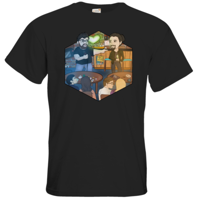 Motiv: T-Shirt Premium FAIR WEAR - Spoppin Live Tour - bestimme auf Wunsch Details wie Produkt, Grösse, Farbe und Position selbst ! Motiv: T-Shirt Premium FAIR WEAR - Spoppin Live Tour