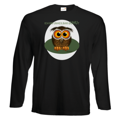 Motiv: Exact 190 Longsleeve FAIR WEAR - Unheilbar gUHUt - bestimme auf Wunsch Details wie Produkt, Grösse, Farbe und Position selbst ! Motiv: Exact 190 Longsleeve FAIR WEAR - Unheilbar gUHUt