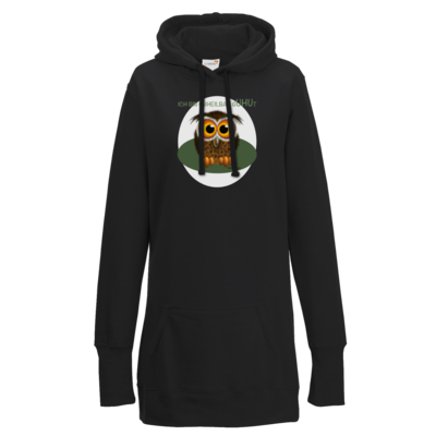 Motiv: Lady Longline Hoodie - Unheilbar gUHUt - bestimme auf Wunsch Details wie Produkt, Grösse, Farbe und Position selbst ! Motiv: Lady Longline Hoodie - Unheilbar gUHUt