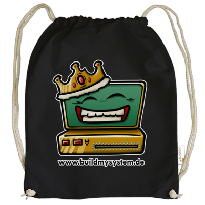 Motiv: Cotton Gymsac - Build My System King - bestimme auf Wunsch Details wie Produkt, Grösse, Farbe und Position selbst ! Motiv: Cotton Gymsac - Build My System King