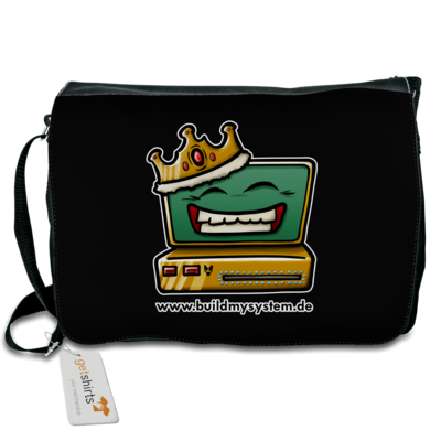 Motiv: Schultertasche - Build My System King - bestimme auf Wunsch Details wie Produkt, Grösse, Farbe und Position selbst ! Motiv: Schultertasche - Build My System King