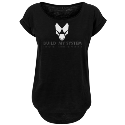 Motiv: Ladies Long Slub Tee - BUILD MY SYSTEM - bestimme auf Wunsch Details wie Produkt, Grösse, Farbe und Position selbst ! Motiv: Ladies Long Slub Tee - BUILD MY SYSTEM