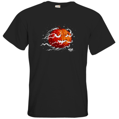 Motiv: T-Shirt Premium FAIR WEAR - Halloween 2019 - Kürbis - bestimme auf Wunsch Details wie Produkt, Grösse, Farbe und Position selbst ! Motiv: T-Shirt Premium FAIR WEAR - Halloween 2019 - Kürbis