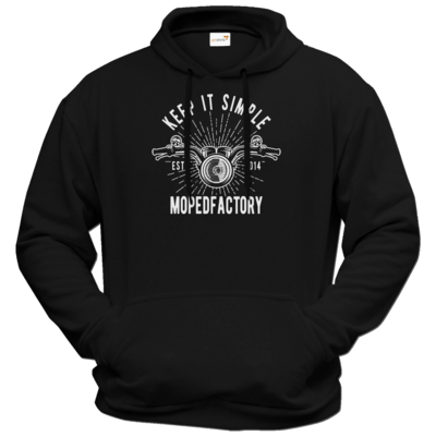 Motiv: Hoodie Premium FAIR WEAR - Keep it simple - bestimme auf Wunsch Details wie Produkt, Grösse, Farbe und Position selbst ! Motiv: Hoodie Premium FAIR WEAR - Keep it simple