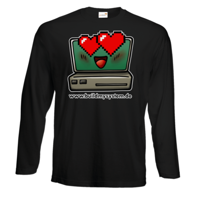 Motiv: Exact 190 Longsleeve FAIR WEAR - Build My System Love - bestimme auf Wunsch Details wie Produkt, Grösse, Farbe und Position selbst ! Motiv: Exact 190 Longsleeve FAIR WEAR - Build My System Love