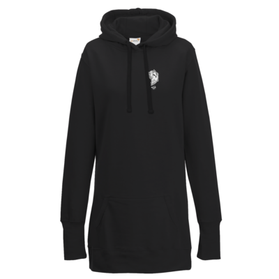Motiv: Lady Longline Hoodie - Halloween 2019 - Geist - bestimme auf Wunsch Details wie Produkt, Grösse, Farbe und Position selbst ! Motiv: Lady Longline Hoodie - Halloween 2019 - Geist