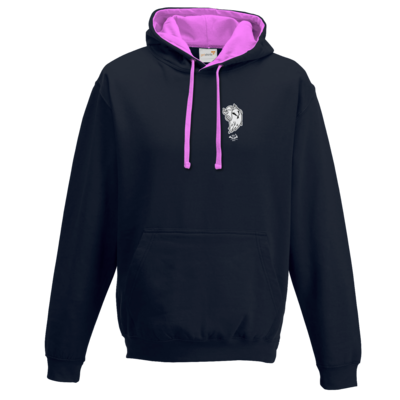 Motiv: Two-Tone Hoodie - Halloween 2019 - Geist - bestimme auf Wunsch Details wie Produkt, Grösse, Farbe und Position selbst ! Motiv: Two-Tone Hoodie - Halloween 2019 - Geist