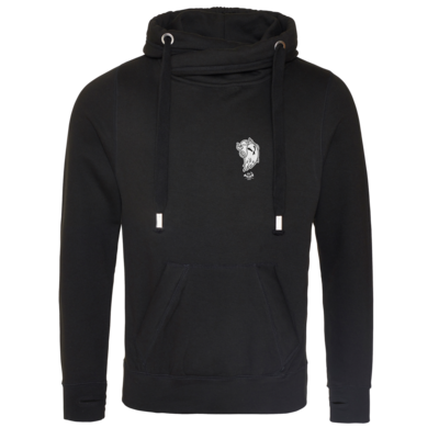 Motiv: Cross Neck Hoodie - Halloween 2019 - Geist - bestimme auf Wunsch Details wie Produkt, Grösse, Farbe und Position selbst ! Motiv: Cross Neck Hoodie - Halloween 2019 - Geist