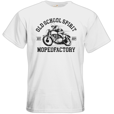 Motiv: T-Shirt Premium FAIR WEAR - oldschool spirit - oldtimer - bestimme auf Wunsch Details wie Produkt, Grösse, Farbe und Position selbst ! Motiv: T-Shirt Premium FAIR WEAR - oldschool spirit - oldtimer