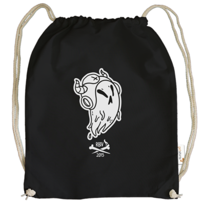 Motiv: Cotton Gymsac - Halloween 2019 - Geist - bestimme auf Wunsch Details wie Produkt, Grösse, Farbe und Position selbst ! Motiv: Cotton Gymsac - Halloween 2019 - Geist