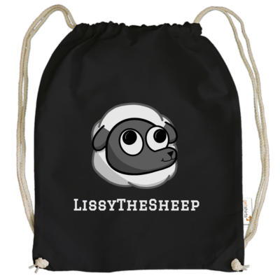 Motiv: Cotton Gymsac - Signature Lissy - bestimme auf Wunsch Details wie Produkt, Grösse, Farbe und Position selbst ! Motiv: Cotton Gymsac - Signature Lissy