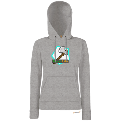 Motiv: Hoodie Damen Classic - Logo - bestimme auf Wunsch Details wie Produkt, Grösse, Farbe und Position selbst ! Motiv: Hoodie Damen Classic - Logo