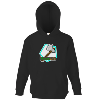 Motiv: Kids Hooded Sweat - Logo - bestimme auf Wunsch Details wie Produkt, Grösse, Farbe und Position selbst ! Motiv: Kids Hooded Sweat - Logo