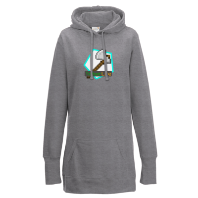 Motiv: Lady Longline Hoodie - Logo - bestimme auf Wunsch Details wie Produkt, Grösse, Farbe und Position selbst ! Motiv: Lady Longline Hoodie - Logo