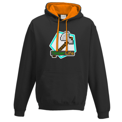 Motiv: Two-Tone Hoodie - Logo - bestimme auf Wunsch Details wie Produkt, Grösse, Farbe und Position selbst ! Motiv: Two-Tone Hoodie - Logo