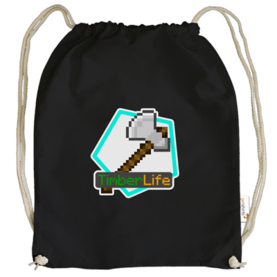 Motiv: Cotton Gymsac - Logo - bestimme auf Wunsch Details wie Produkt, Grösse, Farbe und Position selbst ! Motiv: Cotton Gymsac - Logo